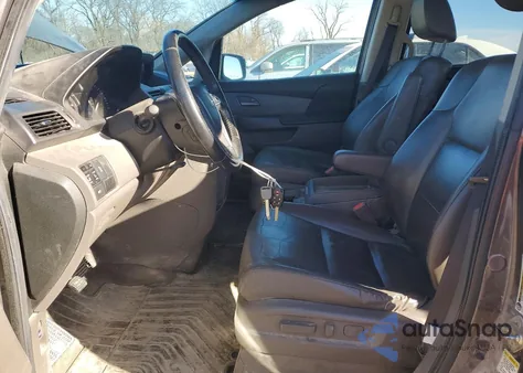 2012 Honda Odyssey Exl z USA, uszkodzony, nr VIN 5FNRL5H60CB120729